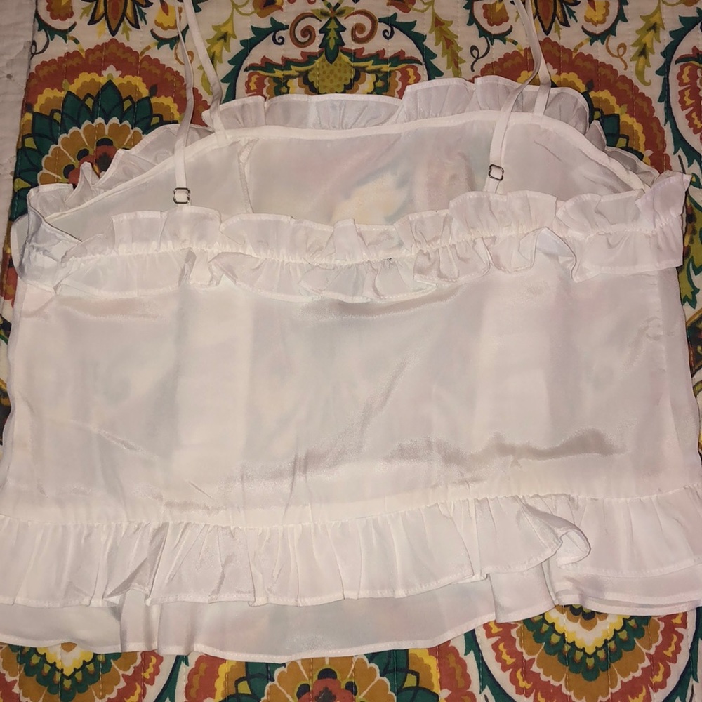 Sheer Ruffle Tank - Picture 2 of 2